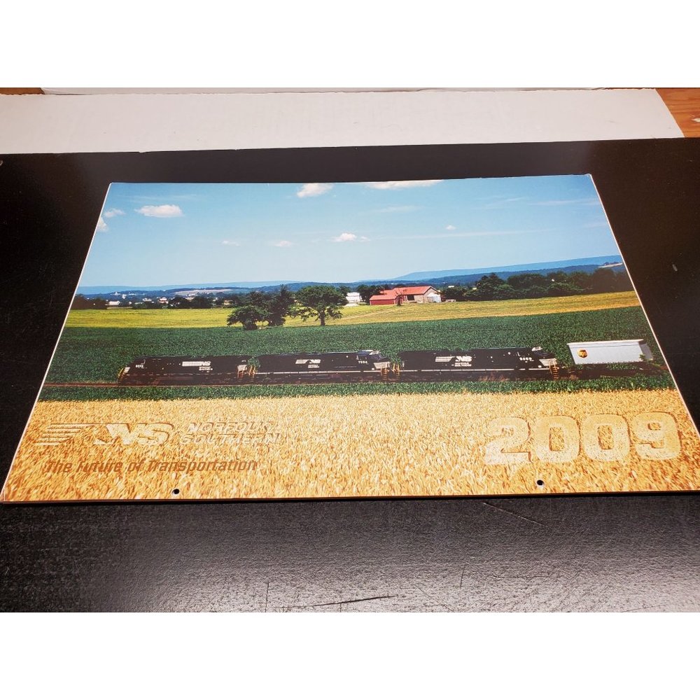 2009 Norfolk‎ Southern Railroad Calendar - Oversize